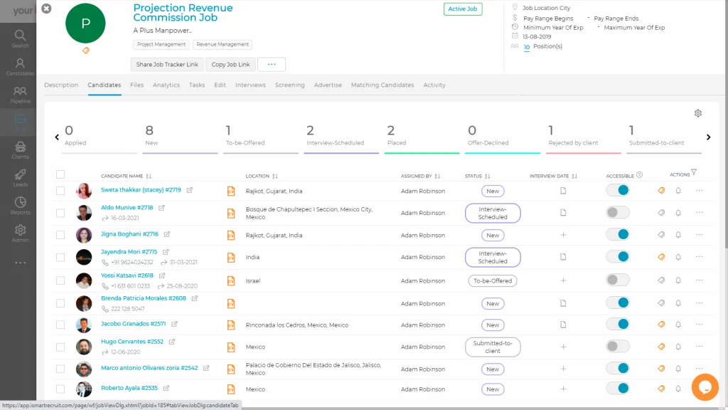 iSmartRecruit Recruitment Automation Software