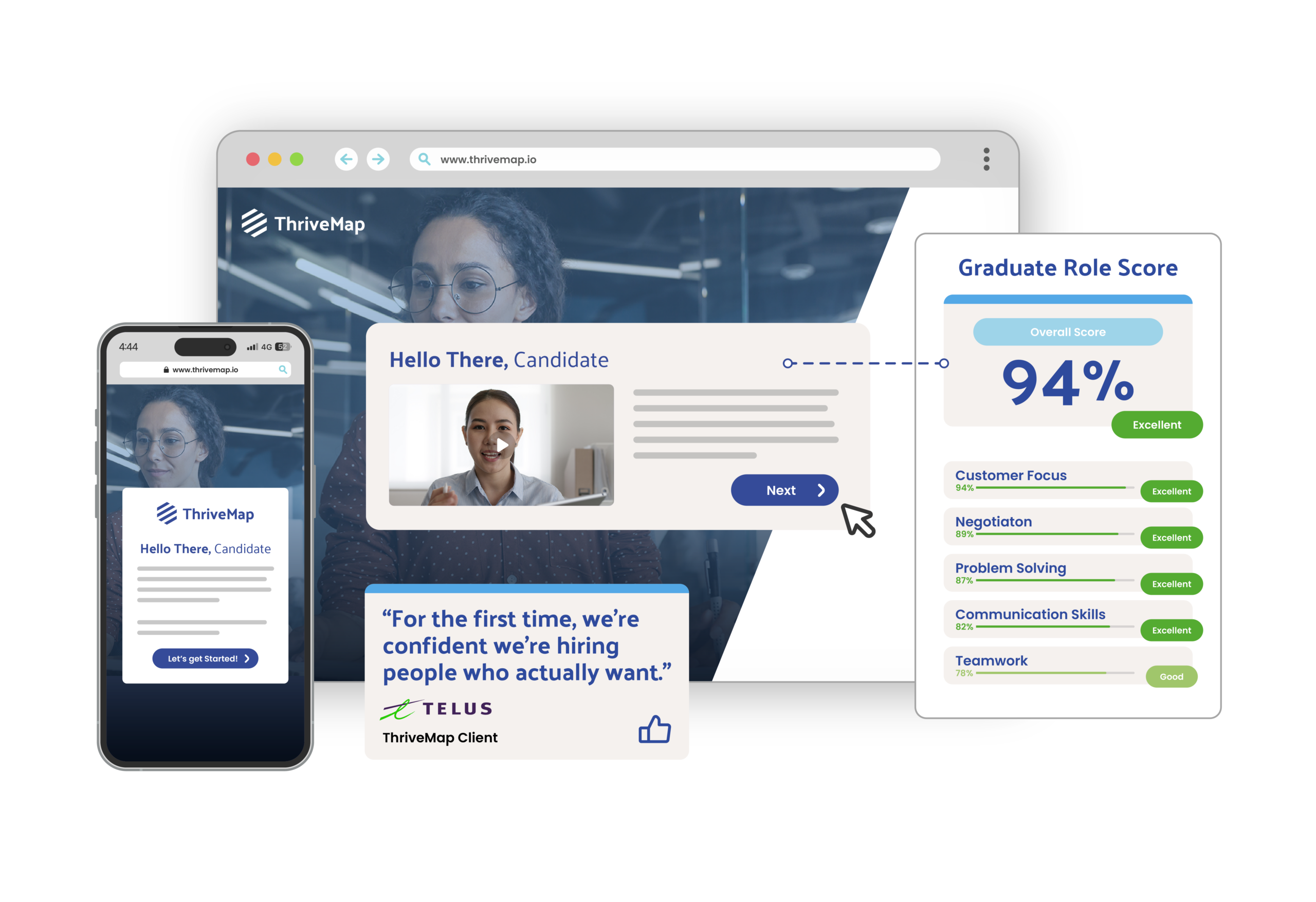Early careers assessment center alternatives.